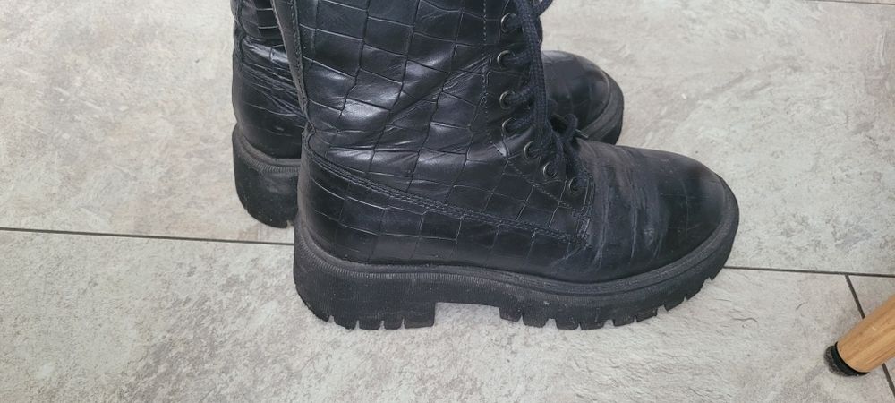 Damskie buty skórzane