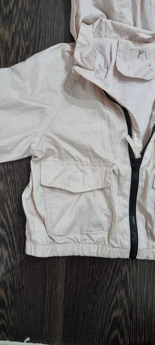 Parka rosa bebé menina ZARA