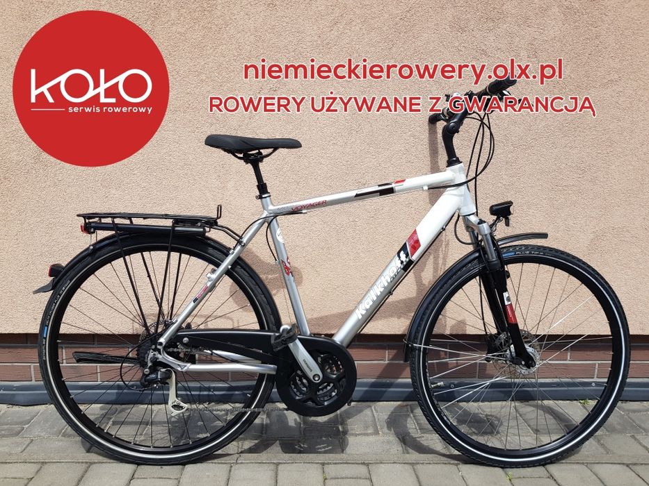 Rower męski crossowy KALKHOFF koła 28 SHIMANO ALIVIO okazja ALUMINIUM