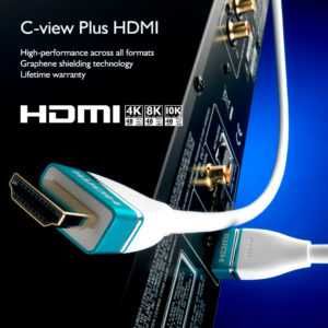 Chord C-VIEW Plus - Kabel HDMI 48Gbps 8K/  3 m najnowsza wersja !!!