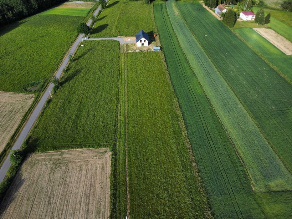 Działka budowlana 8,6 ara Wojaszówka + Warunki Zabudowy na czas nieokreślony - Więcej