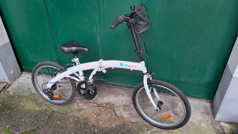 Bicicleta WAYSCRAL Takeaway 100 Branca