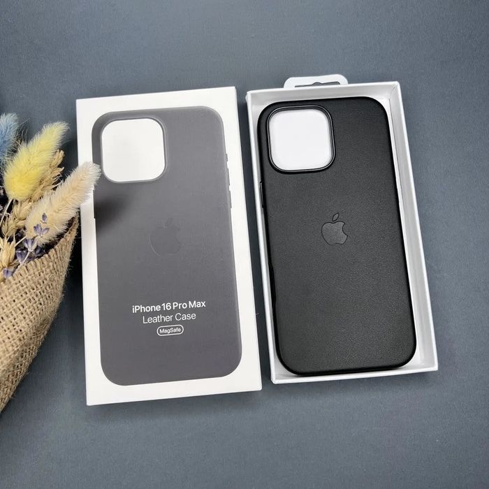 Шкіряний чохол Leather case magsafe iPhone 14 Pro Max  Plus Чехол кожа