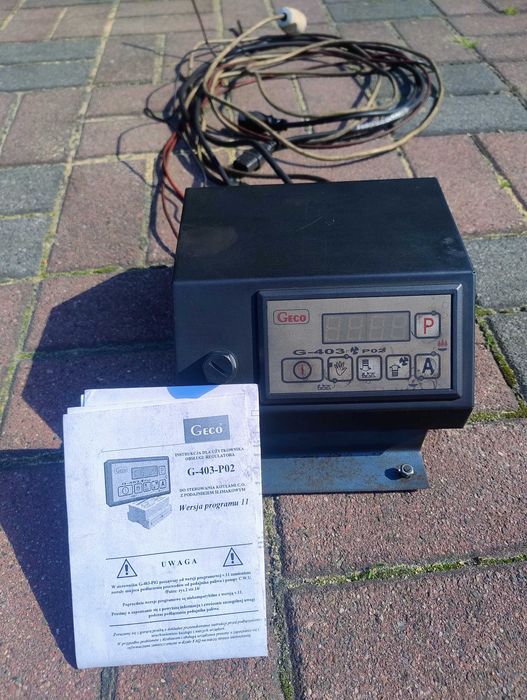 Sterownik do kotła na ekogroszek Geco..G-403PO2