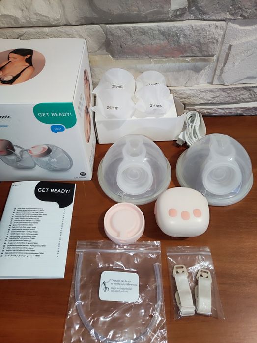 Подвійний акумуляторний молоковідсмоктувач "TWINNY" (Вільні руки)