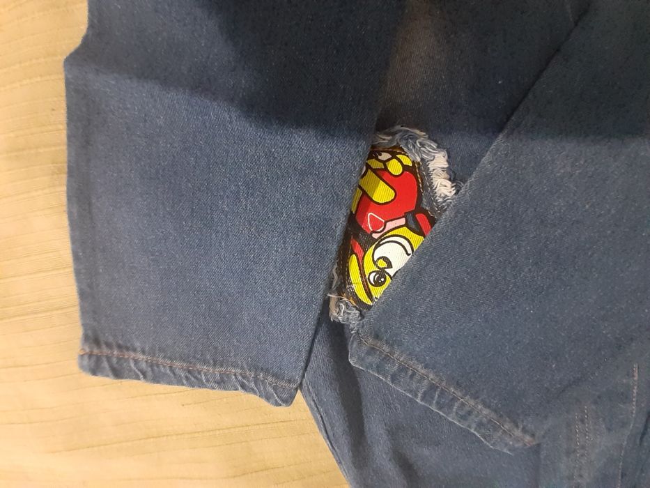 Calças da patrulha pata  skye menina 6/7A.