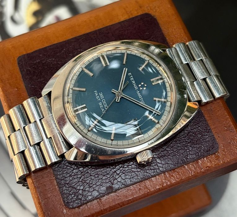 Zegarek Eterna - Matic automat vintage Bransoleta NSA
