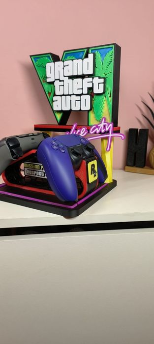 Suporte de comandos/headset GTA VI