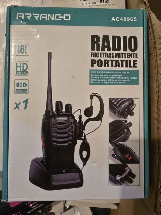 Radio comunicador novo