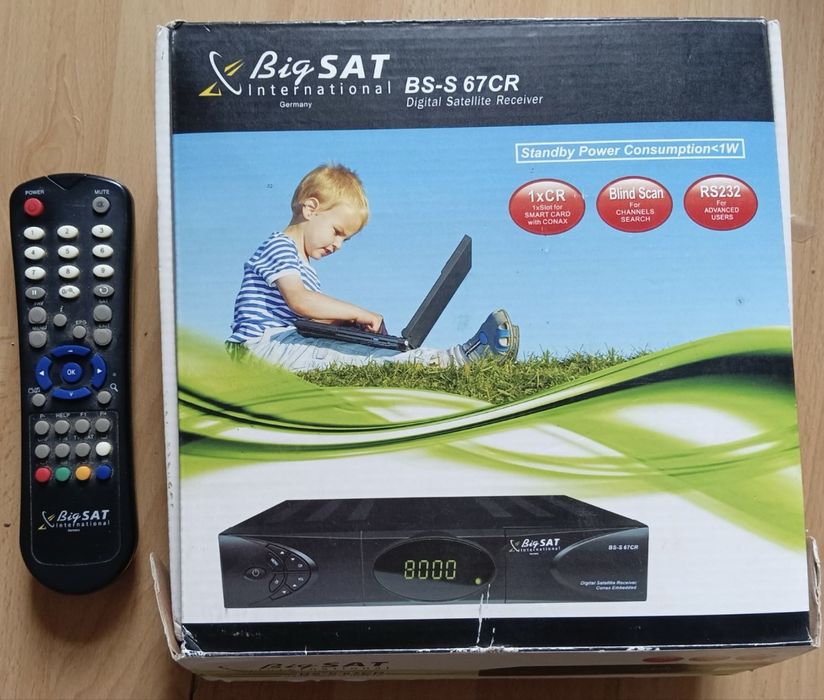 супутниковий ресивер BigSat BS-S67CR