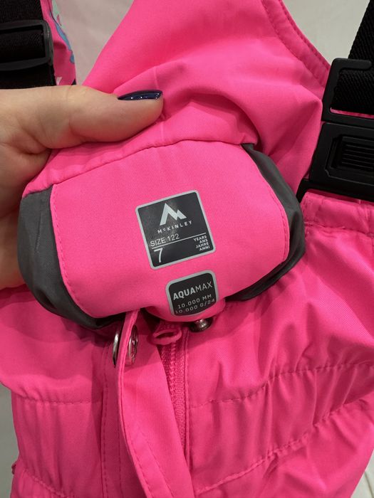 Дівчачий лижній костюм mc kinley 122 розмір