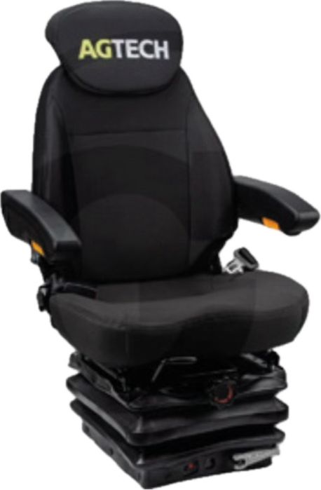 Fotel z amortyzacją mechaniczną AgTech do ciągnika maszyn budowlanych