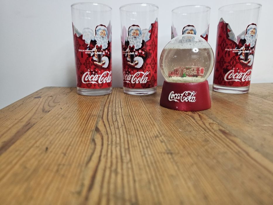 Szklanki Coca Cola