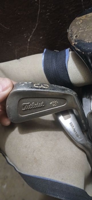 Kije golfowe. Wraz z torbą