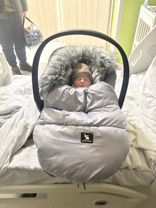 Ciepły śpiworek do wózka Cotton Moose mini