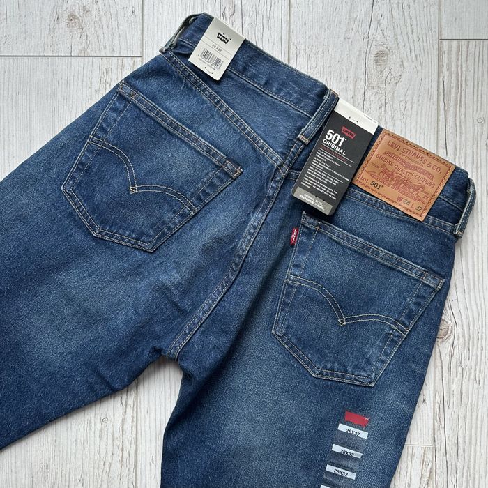 Męskie spodnie LEVIS PREMIUM 501 ORIGINAL 28x32
