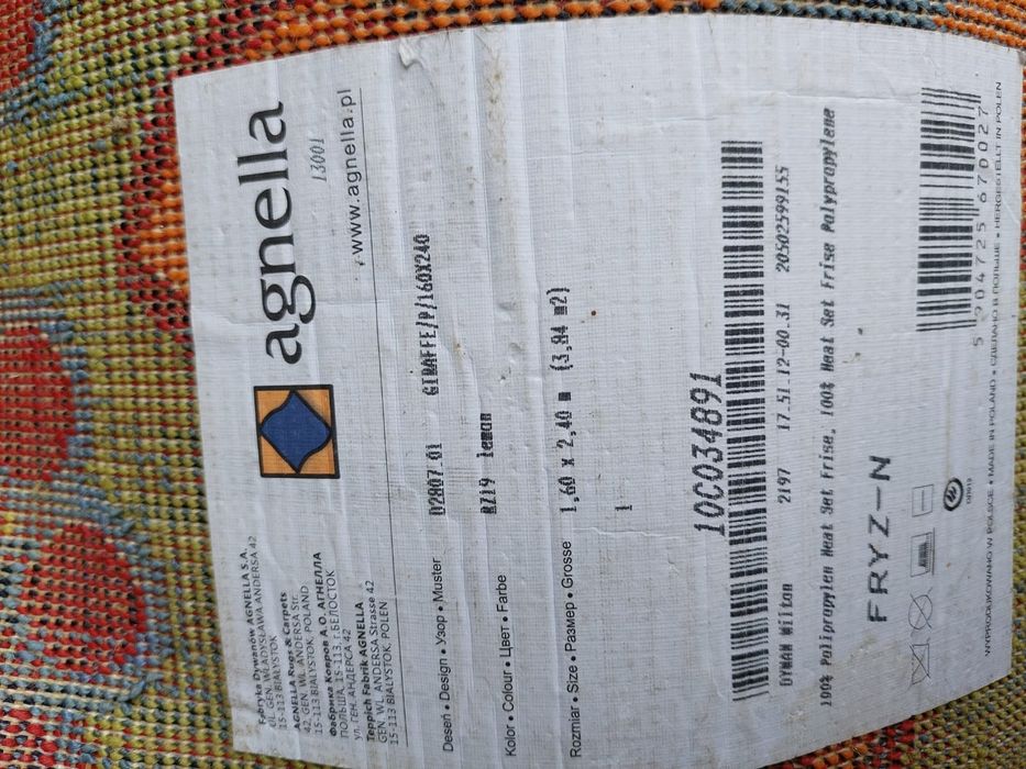 Dywan dziecięcy z żyrafą