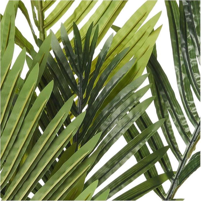 Sztuczna palma Amazon Basics w plastikowej doniczce Wysokość 119,8 cm