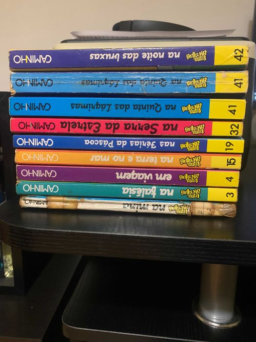 9 Livros da Coleção:  Uma Aventura