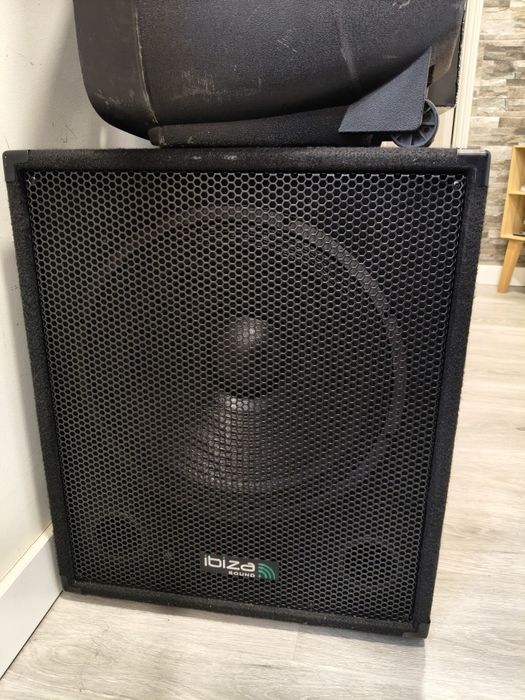 Pá coluna 2 top's de 500w +500w mais grave de 800w