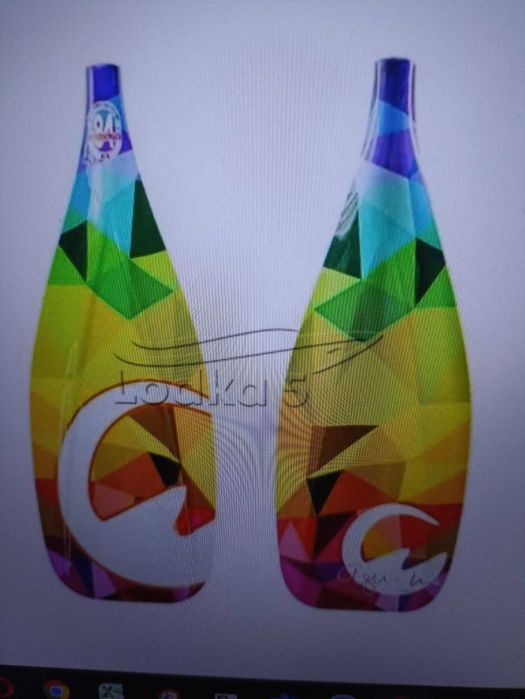 Весло для SUP доски телескопическое Aqua Inc Ammolite 75 (AF9172)