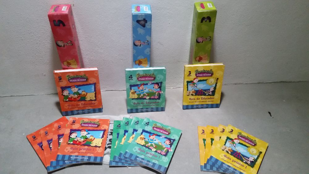 Coleção Fantasia Educação Pré Escolar 3, 4 e 5 anos