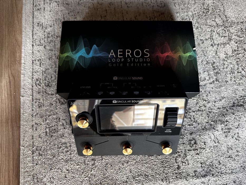 Loop Pedal Aeros Loop Studio Gold