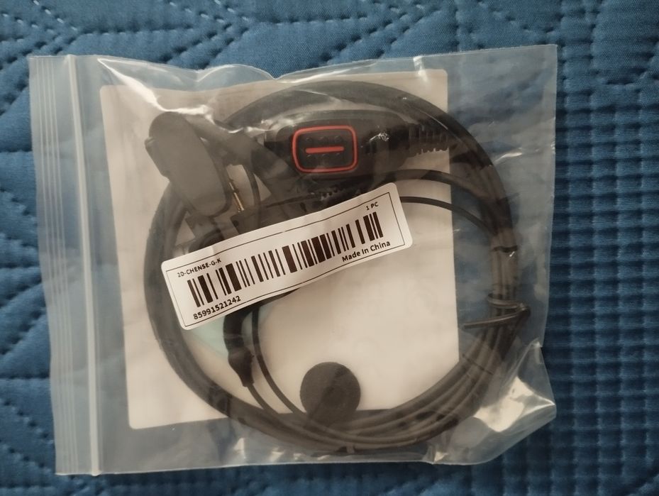 Bombeiros Auricular para radio Boafeng