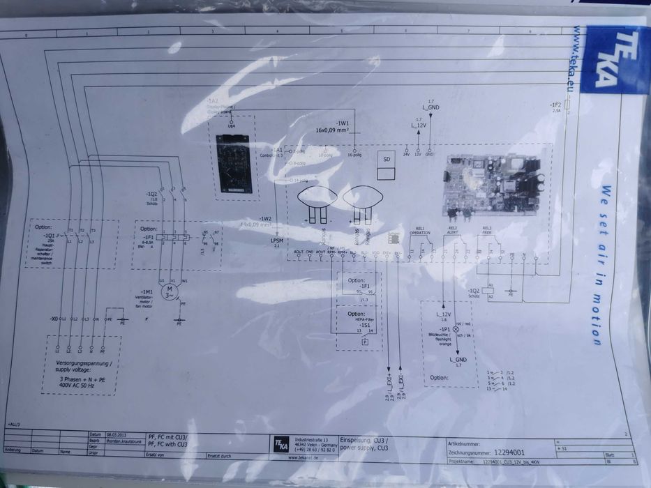 Odciąg pyłu,wyciąg dymu spawalniczego,filtr samoczyszczący TEKA