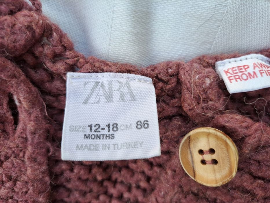 Casaco malha bebé 12/18 meses