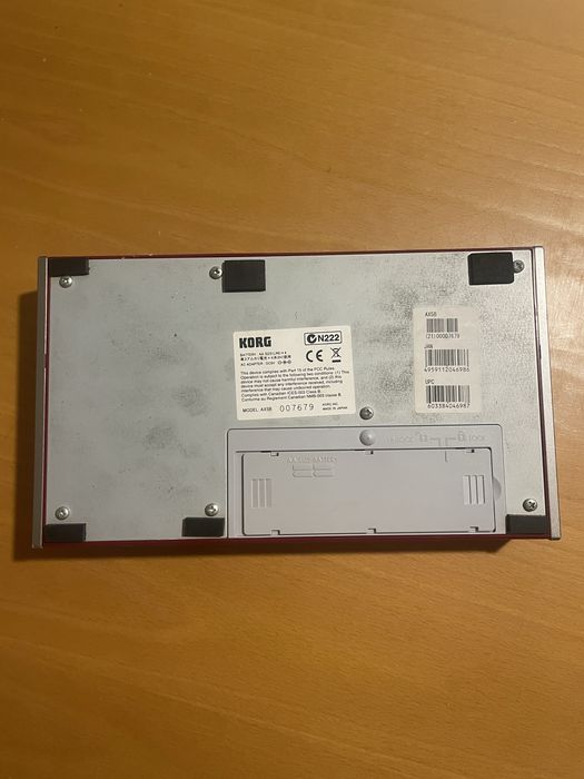 Korg AX5B Processador de efeitos guitarra/baixo