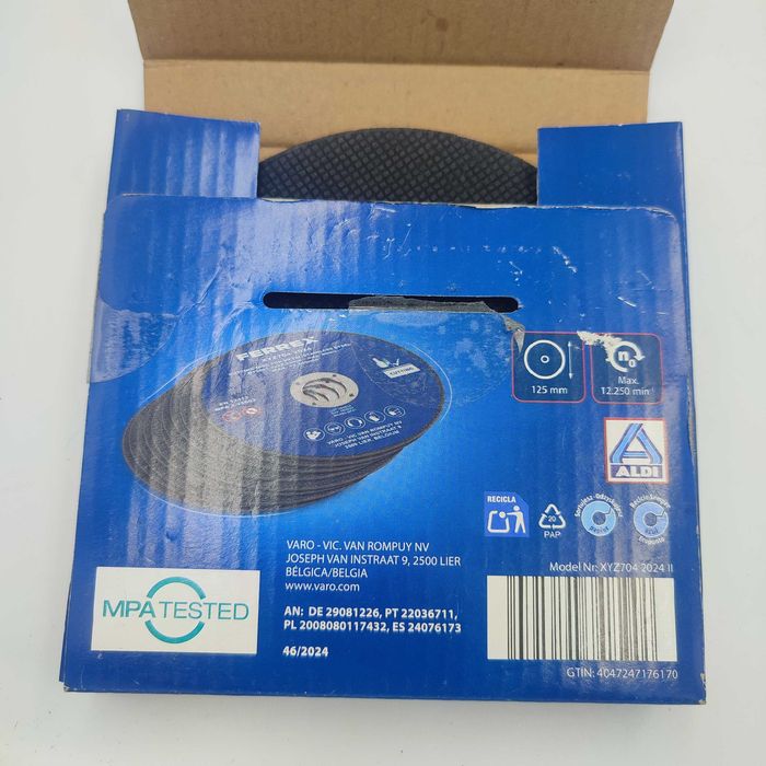 10- tarcz do cięcia metalu i stali nierdzewnej, Ferrex 40