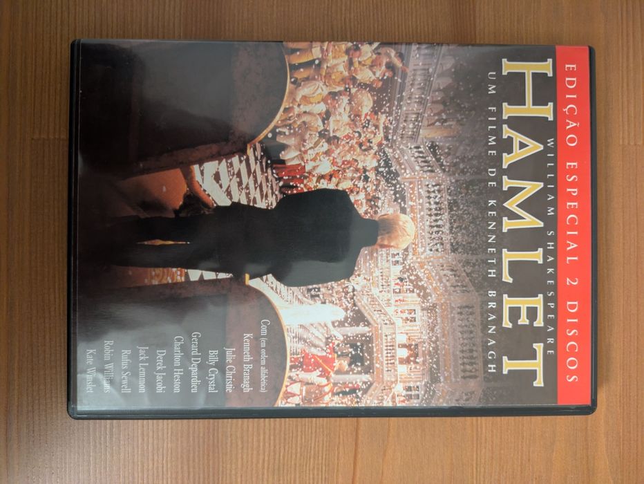 Duplo DVD Edição especial " Hamlet " 1996 (Como Novo)