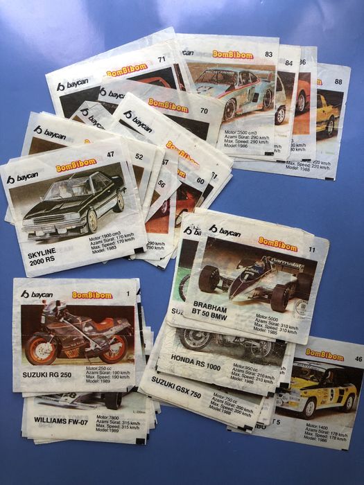 Вкладыши от жвачек, наклейки 70-90гг