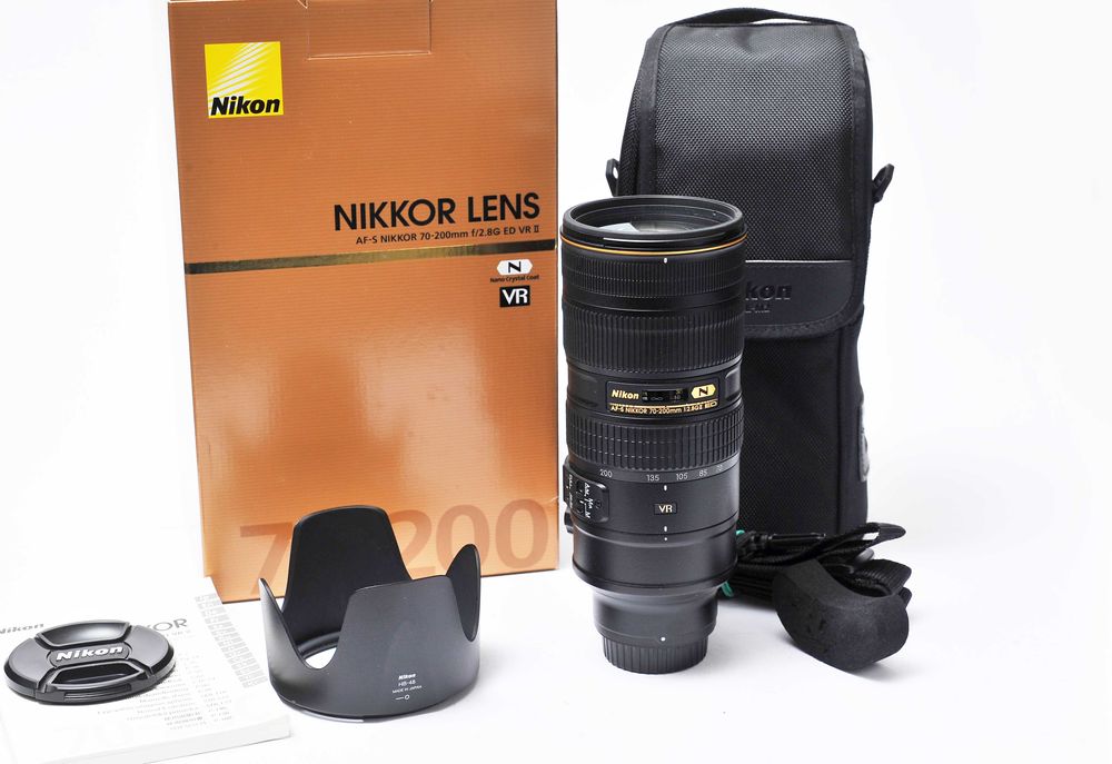 Nikon AFS 70-200mm  VRII Seminova