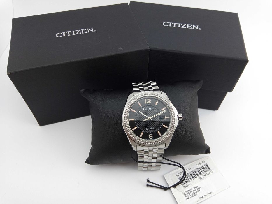 Японские мужские часы Citizen Eco-Drive AW1740-54H, солнечная батарея
