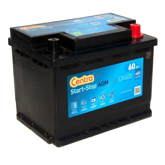 Centra Start-Stop AGM 60 Ah 680 A