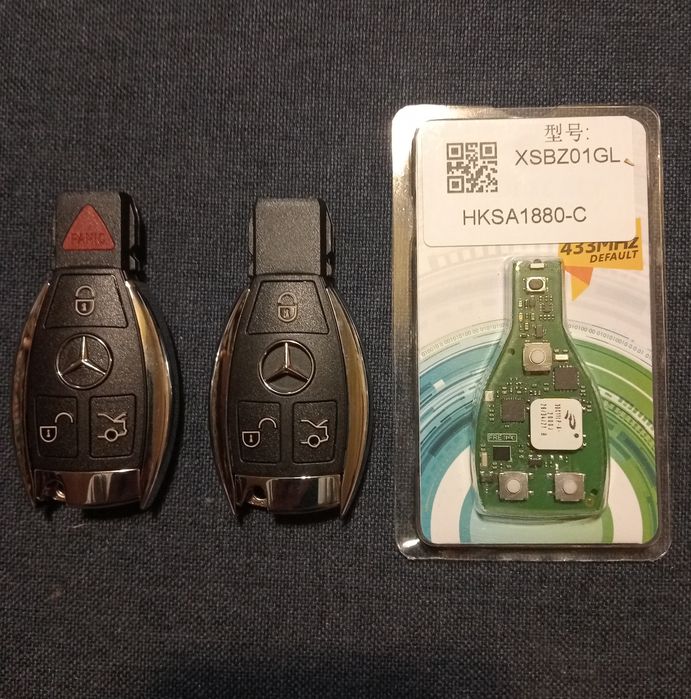 Ключ Мерседес (Mercedes), Xhorse, Cgdi