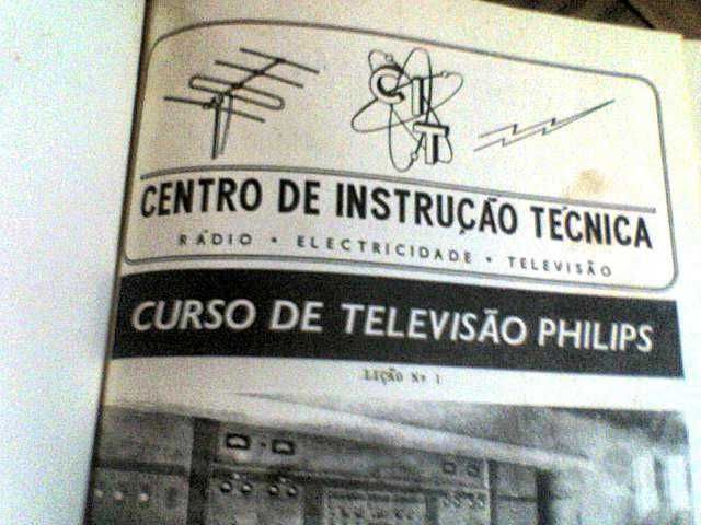 curso de televisão philips centro de instrução técnica