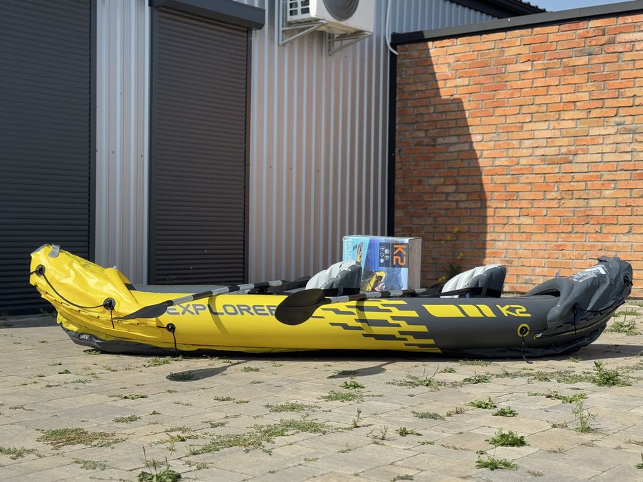 Човен надувна байдарка каяк Intex EXPLORER-K2