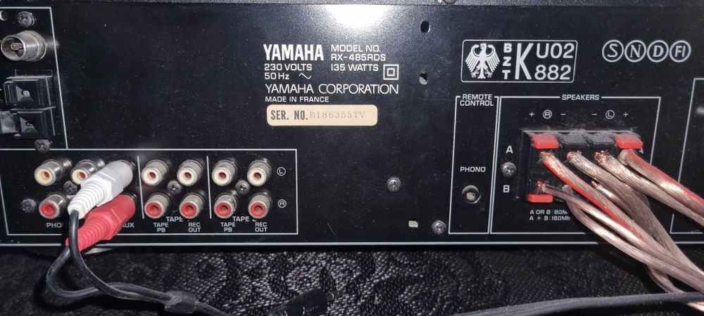 YAMAHA NS-555 PIANOBLACK 2sz kolumn głośnikowych  +wzmacniacz Yamaha