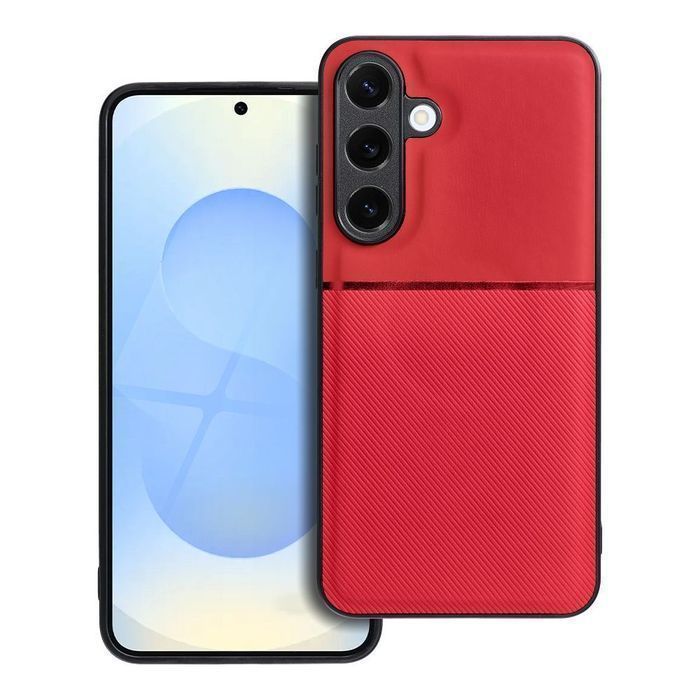 Futerał NOBLE do SAMSUNG S25 Plus czerwony