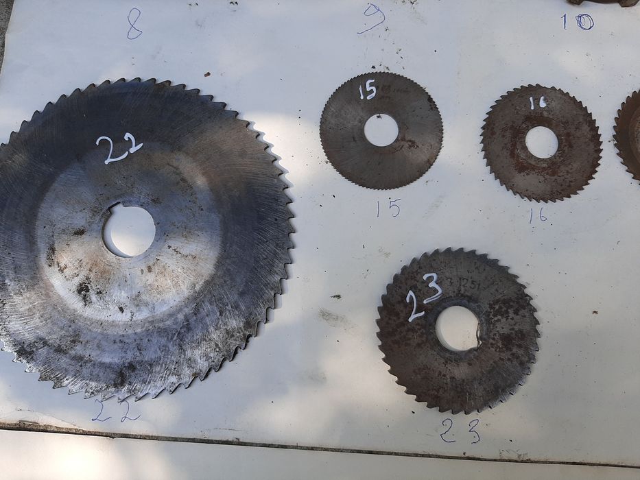 Фрези   по  металу