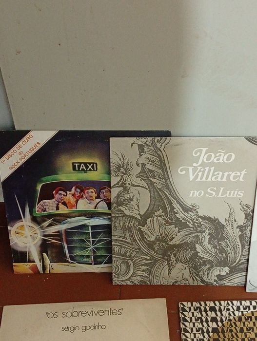 Conjunto de 7 vinis grandes vários artistas