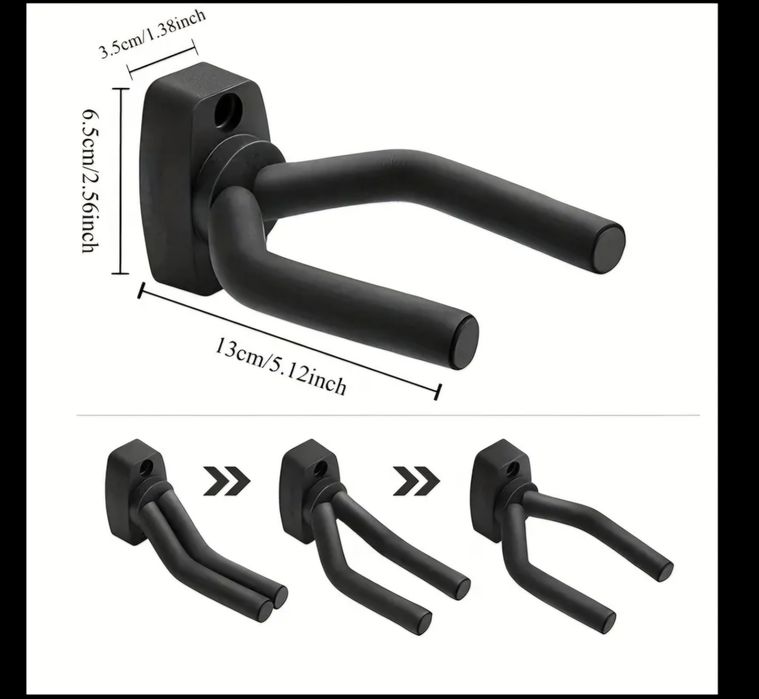 Suporte de parede guitarra. NOVO 5 disponíveis.