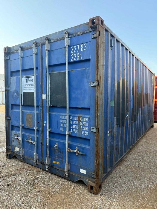 Contentor Marítimo 20' (Pés) HC - 6m - 15m2 | One Way e Usados - TROM Containers