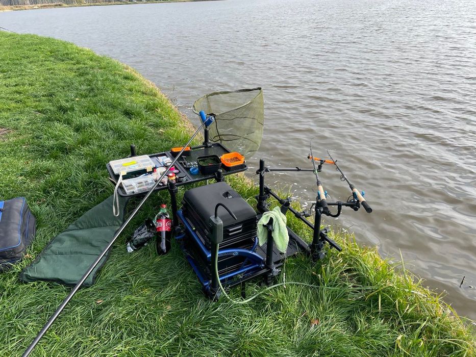 zestaw zawodowy Preston Absolute 36 Seatbox Blue Edition