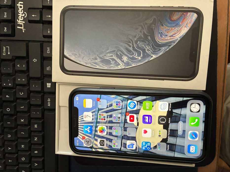 iPhone Xr 128 Gb preto, c/acessórios, excelente estado de conservação