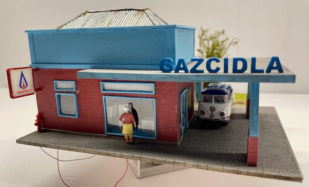Modelismo Ferroviário - Maquete Gazcidla, anos '60