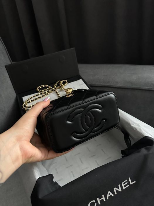 Шкіряна сумка chanel бочонок, шанель